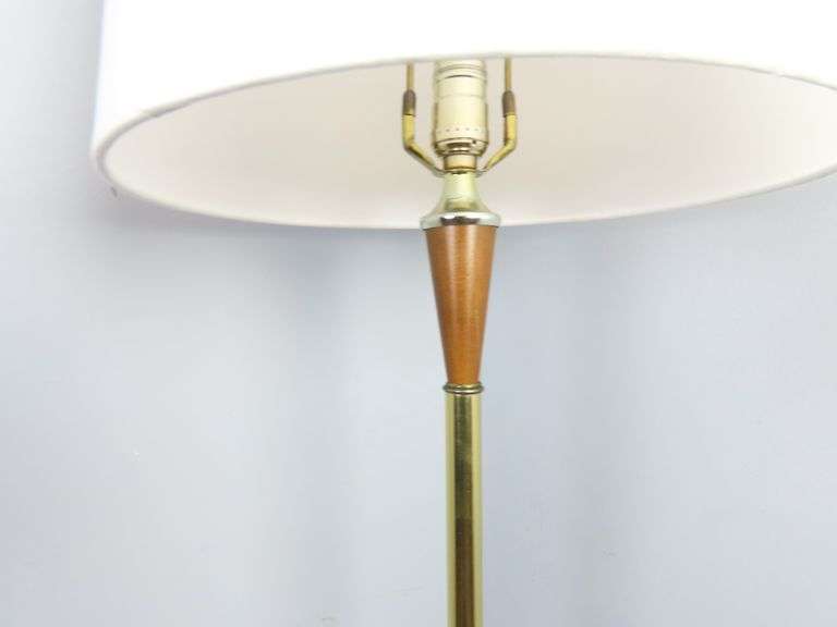 Retro Floor Lamp with Shade - See Description