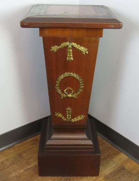 Antique Pedestal Plant / Candle Stand