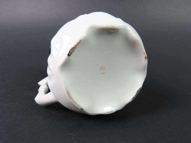 Handpainted Victorian Floral Mug