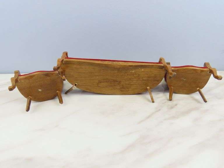 Lot of Victorian Style Doll House Furniture