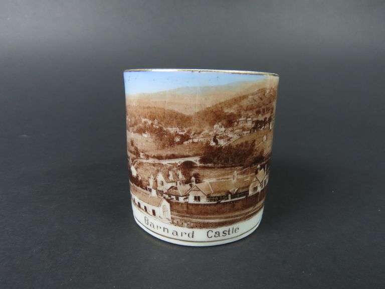 Vintage Barnard Castle Small Cup