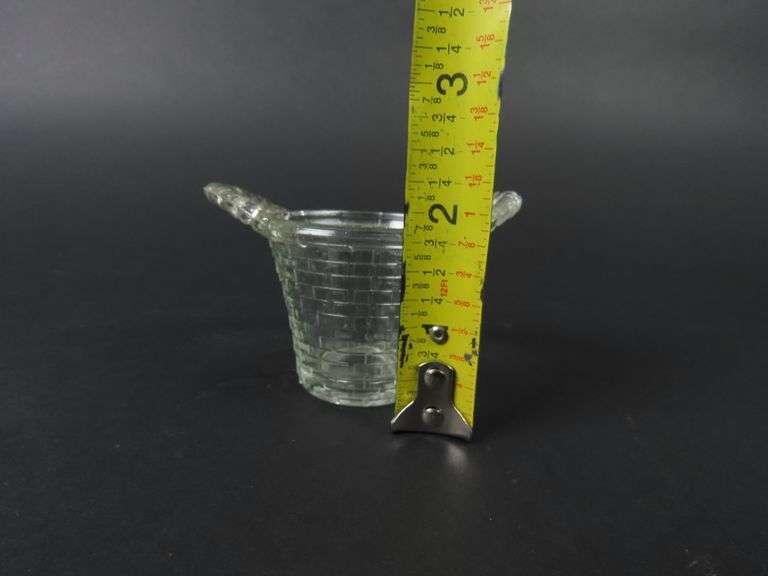 Unique Vintage Basket Toothpick Holder