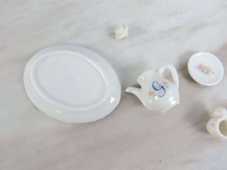 Tiny Ceramic Tea Set