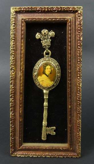 Unique Portrait "Key" Wall Hanging