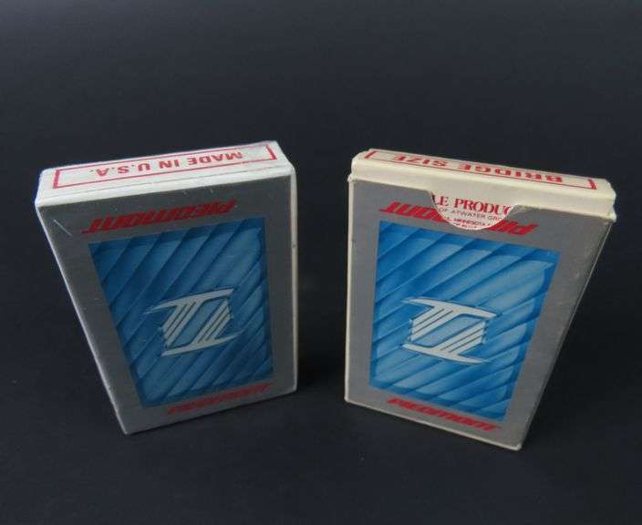 1 Sealed & 1 Open Pack of Piedmont Airlines Playing Cards