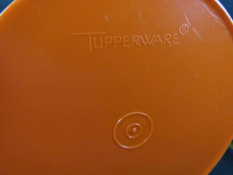 Tupperware Cannister Orange