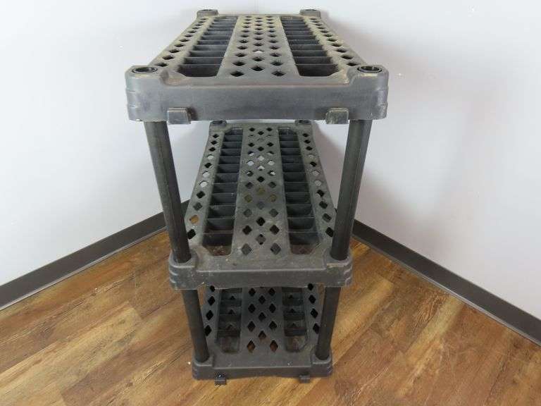 3 Tier Plastic Storage Shelf