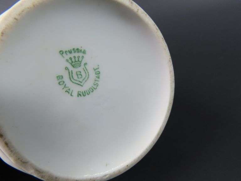 Royal Rudolstadt Lidded Creamer - Made in Prussia