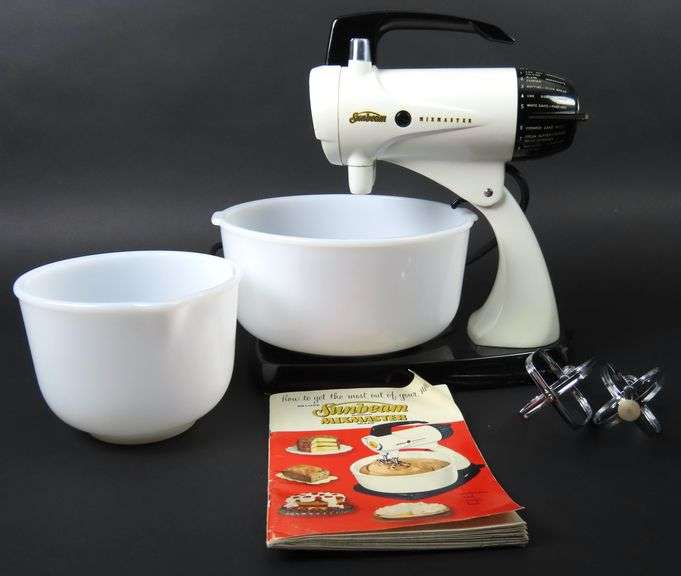 Vintage Sunbeam Mixmaster Mixer with Extra Bowl