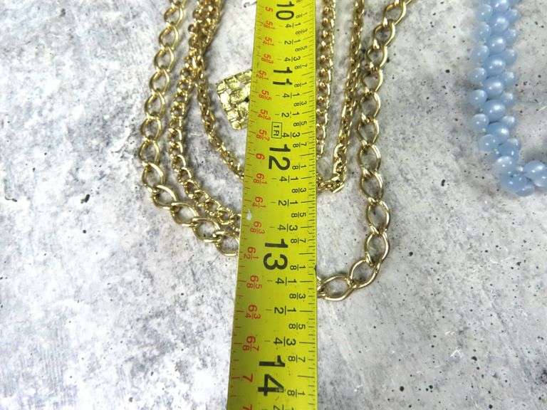 Grouping of Costume Jewelry with Clip Earrings and Necklaces