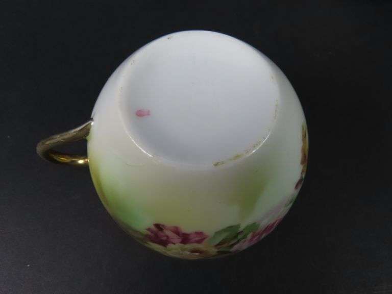 Lot of 5 Handpainted Teacups with No Saucers