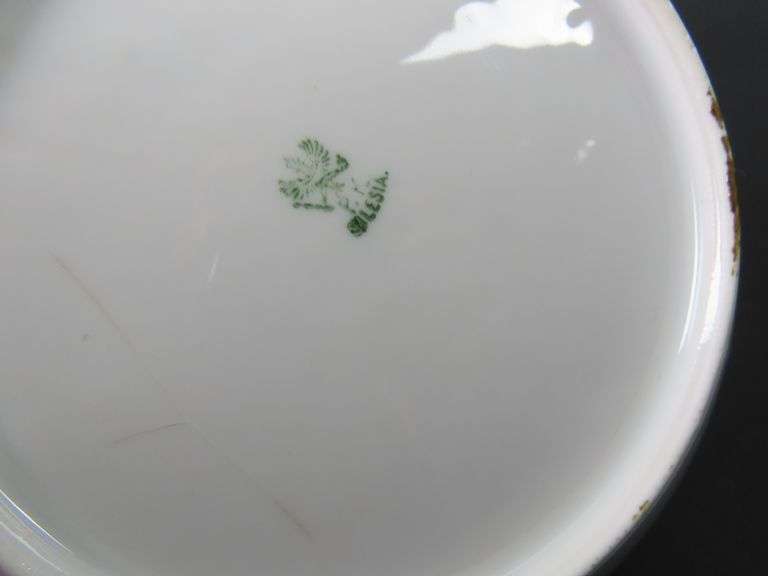 Beautiful Antique PK Silesia Serving Bowl