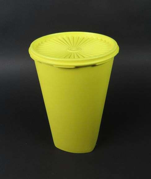 Vintage Tall Tupperware Lidded Cannister