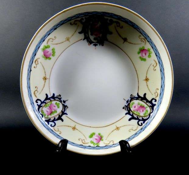 Noritake Handpainted Shallow Bowl - Made in Japan