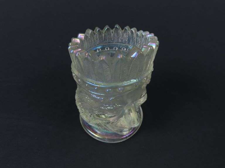 Vintage Joe St. Claire Indian Head Toothpick Holder
