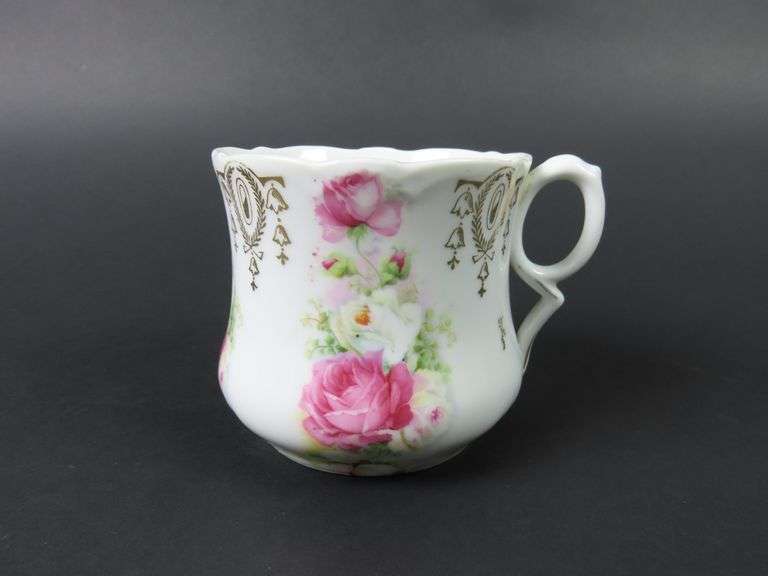 Antique Hand Painted Bavarian Mug