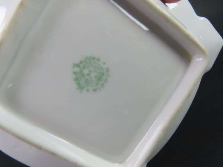 Square Handpainted Nippon Serving Dish - Made in Japan