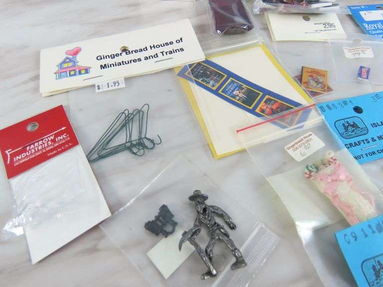 Another Big Lot of Doll House Miniatures