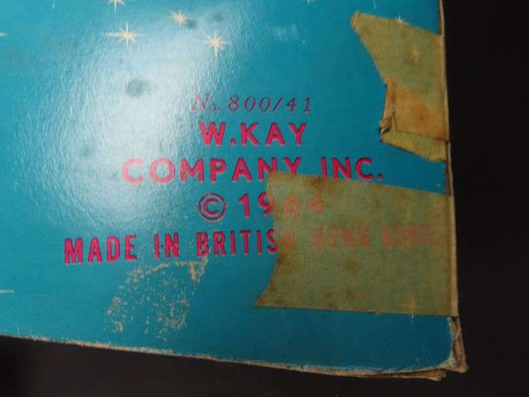 1964 Illuminated Cathedral Window Décor with Ceramic Nativity - Made in British Hong Kong