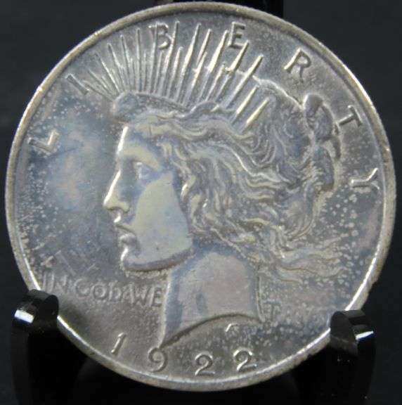 1922 Circulated Peace One Dollar Coin