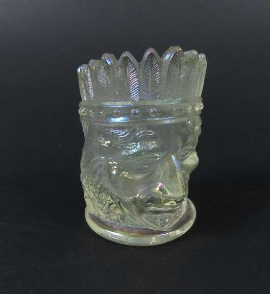 Vintage Joe St. Claire Indian Head Toothpick Holder