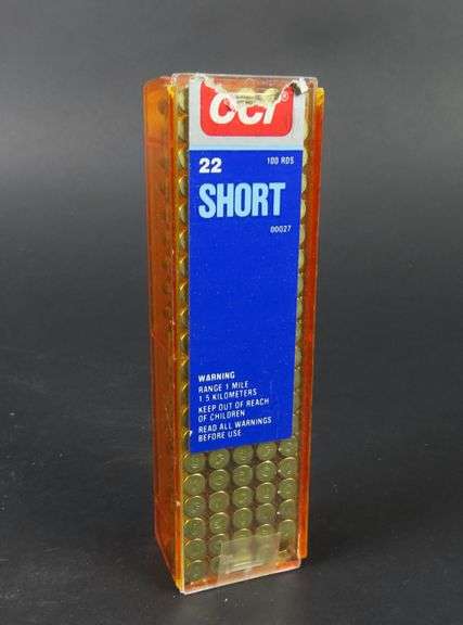 Box of CCI 22 Short Ammunition