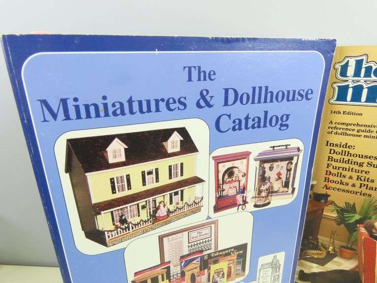 Lot of 2 Doll House Miniatures Catalogs
