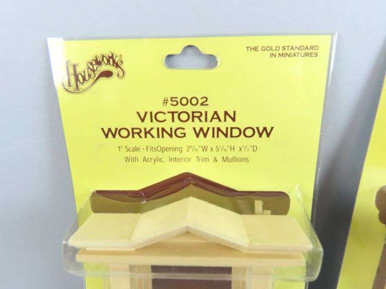 Lot of 2 New Housework's Victorian Working Windows