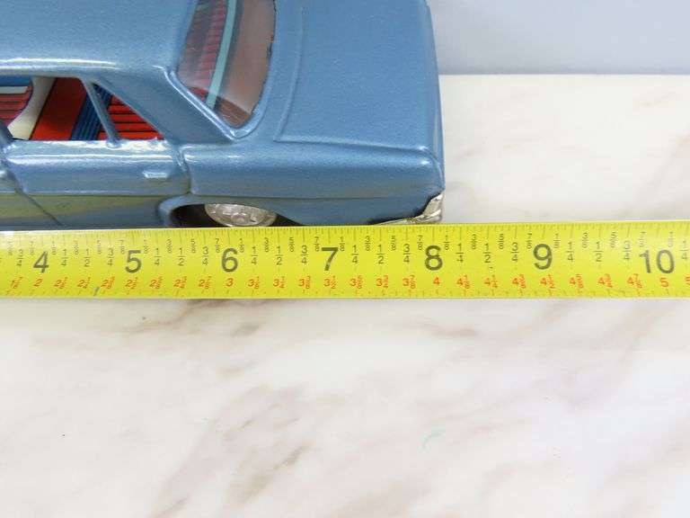 Vintage Pressed Metal Mercedes Benz 250 Toy Car