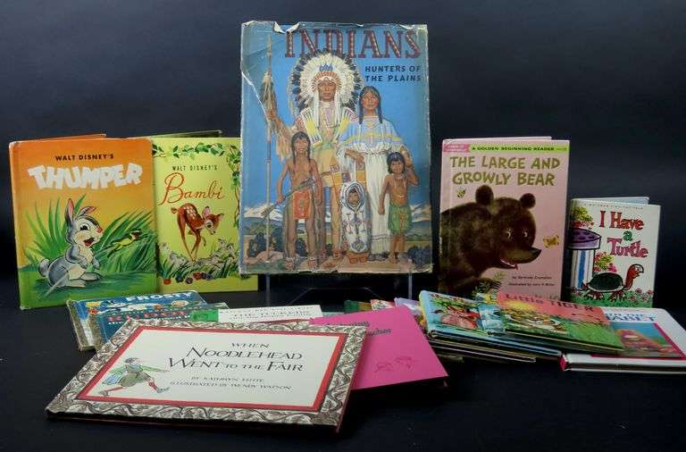 Big Lot of Mostly Vintage Children's Books