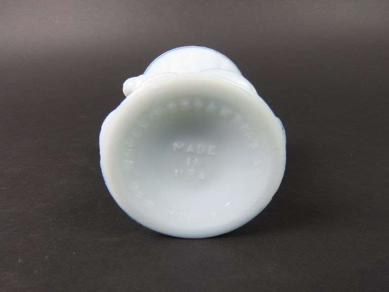 Vintage Vogue Mercantile Milk Glass Toothpick Holder - Made in USA