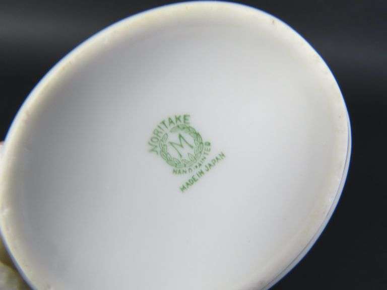 Noritake Handpainted Sugar & Creamer with Tray - Made in Japan