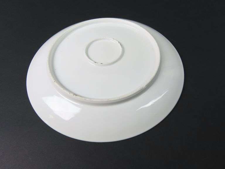 Antique "Noon at the Fontaine Marshes" Plate