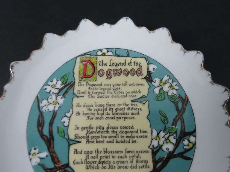 "The Legend of the Dogwood" Collector Plate