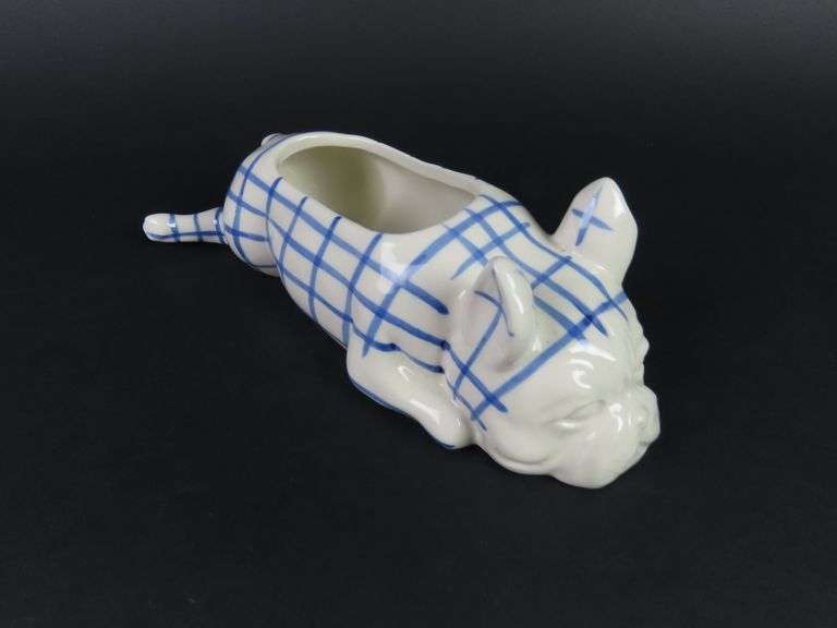 Mark D. Stakes for Anthropology Ceramic Dog Planter