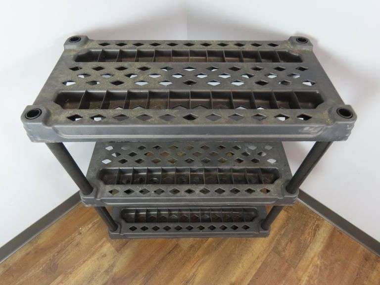 3 Tier Plastic Storage Shelf