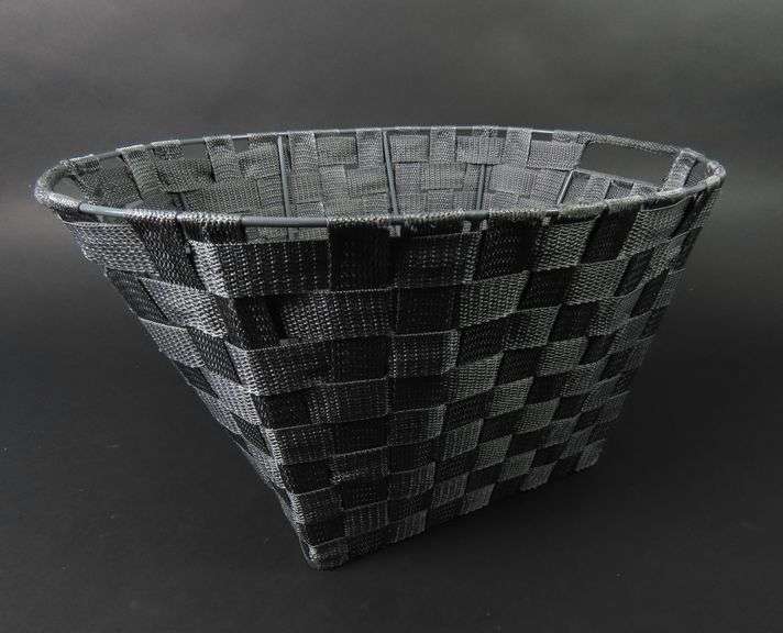Metal Reinforced Woven Basket