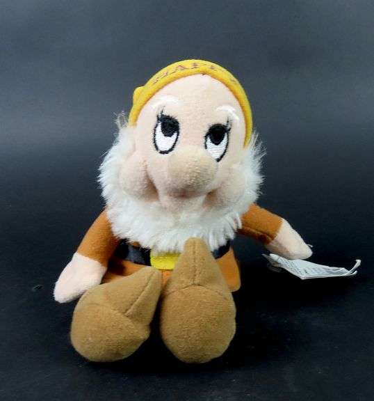 Walt Disney "Happy" Bean Bag Toy with Tags