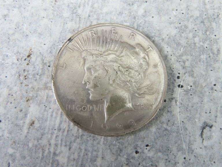 1922 US Peace Dollar Coin