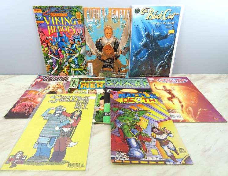 Lot of 9 Comic Books