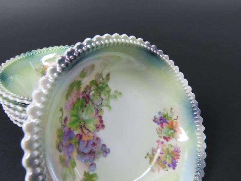 Lot of 6 Antique PK Silesia Berry Bowls