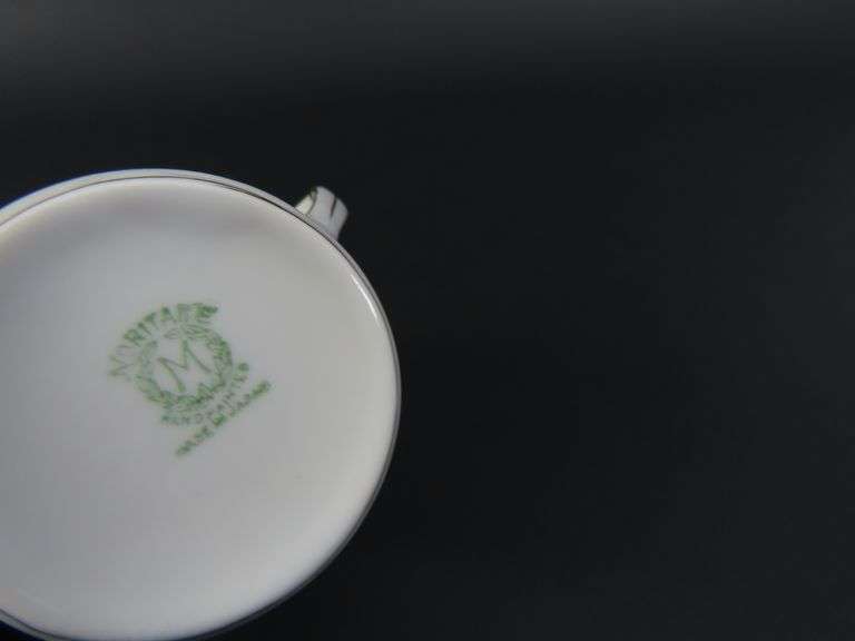 Lot of 3 Noritake Handpainted Chocolate Cups & Saucers - Made in Japan