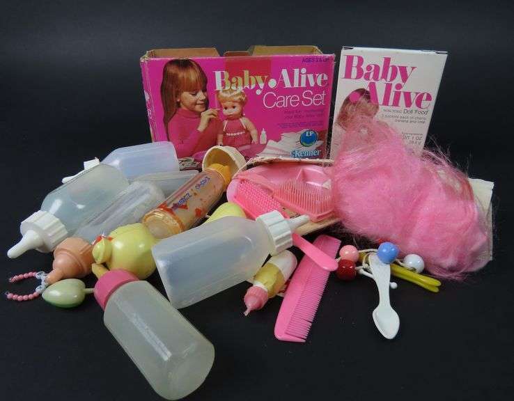 Lot of Baby Alive & Doll Accessories