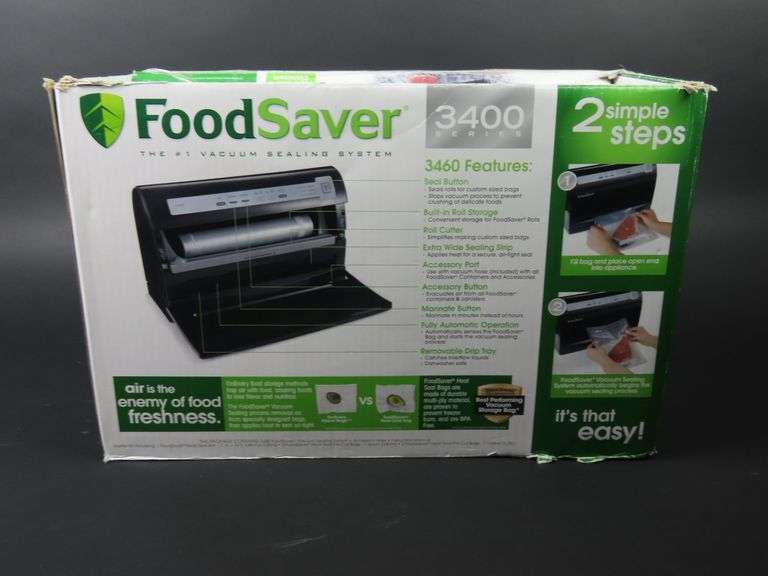 Foodsaver Model V3840 Vacuum Sealing System in Box