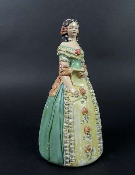 Vintage Chalkware Figure of a Woman