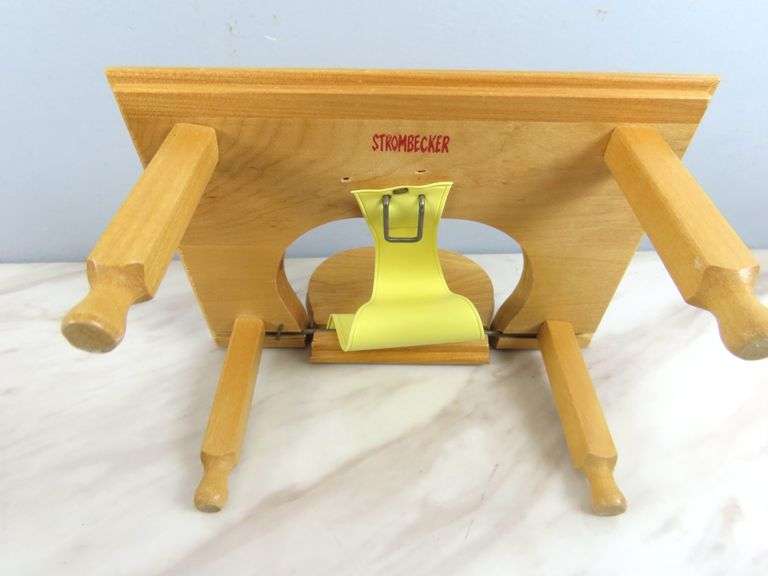 Lot of 3 Strombecker Wooden Doll House Chairs