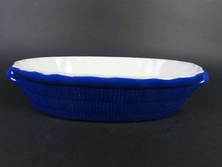 Bia "Summer Garden" Hand Glazed Porcelain Casserole Dish
