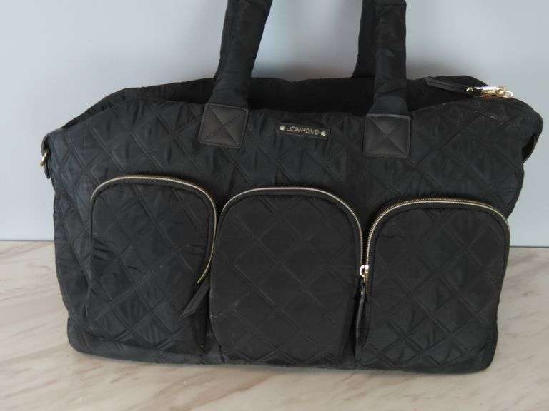 Joan & David Quilted Duffle Bag