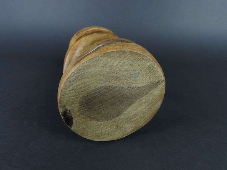 Handcrafted Carved Wooden Sculpture of a Couple Embracing