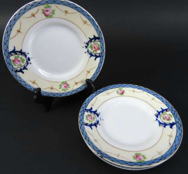 Lot of 3 Noritake Handpainted Small Plates - Made in Japan